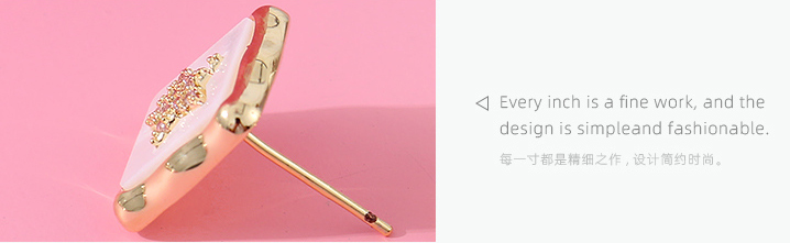 Simple Pentastar Creative Earrings