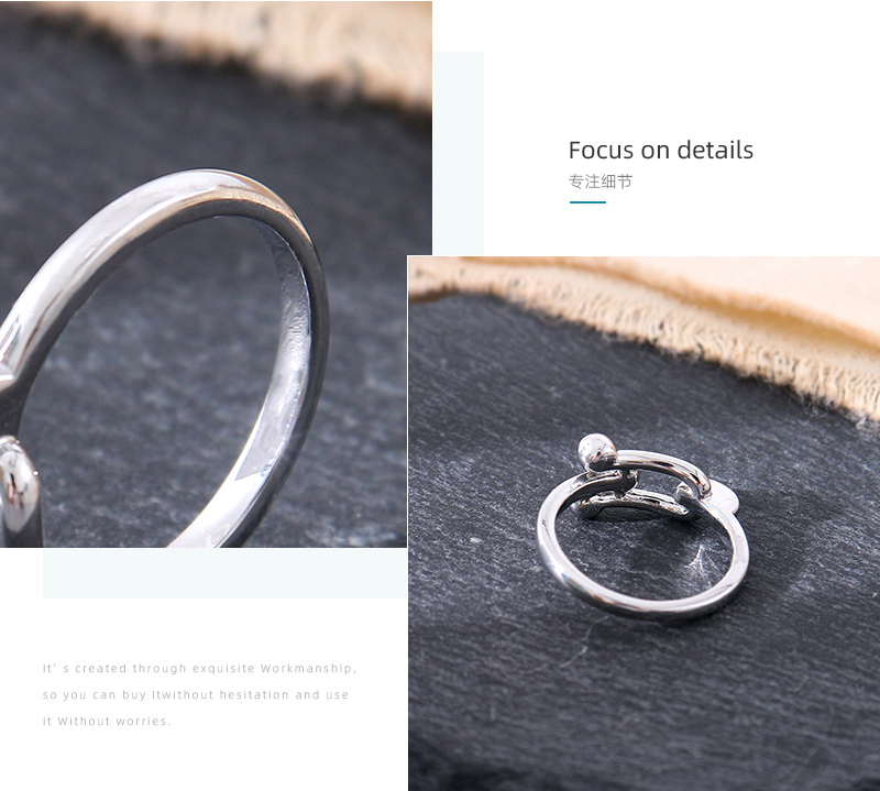 Simple Ball Beads Ring