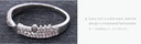 Double Layers Zircon Ring