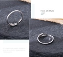 Double Layers Zircon Ring