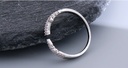 Double Layers Zircon Ring