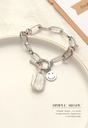 Stylish Metal Artificial Pearl Bracelet