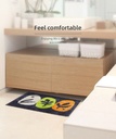 Flocking Forest Series Absorbent Floor Mat