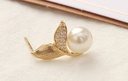 925 Silver Needle Fish Tail Earrings