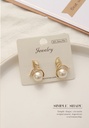 925 Silver Needle Fish Tail Earrings