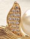 925 Silver Needle Fish Tail Earrings