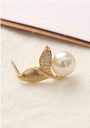 925 Silver Needle Fish Tail Earrings