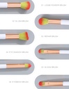 Cat Claw Collection Makeup Brushes (6 Pcs/Set)