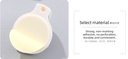 Round Creative Plastic Hook(2 Count)(White)