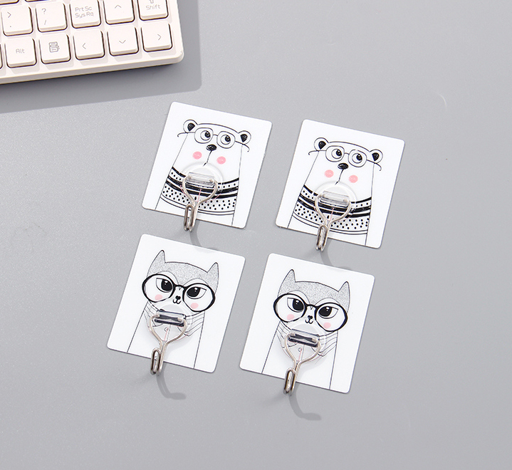 Traceless Animal Hook(2 Count)(White)