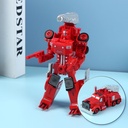Firefighting Robot and Car Two-Form Toy(Concrete Mixer)SY6278A-3