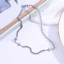 Star Spliced Chain Necklace