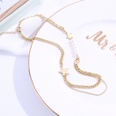 Star Two Layers Spliced Necklace