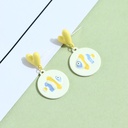 S925 Silver Needle Simple Sweet Goldfish Earrings