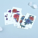 Flower Tattoo Sticker(12 Sheets)