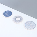 Simple Texturing Diatomite Drink Cup Coaster