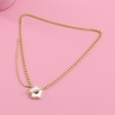 Artificial Shell Flower Necklace