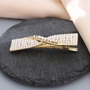Artificial Pearl Tie Knot Hair Clip