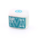 Dull Polish Box Colorful Paper Stick Cotton Swab (300 Count)