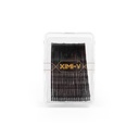 Square Box Black Hair Clips（20 Count）