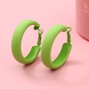 Stylish Paint Round Earrings