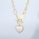 Heart-shape Artificial Pearl Necklace