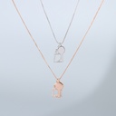Delicate Key Collarbone Chain