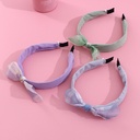 Checks Knot Hair Band