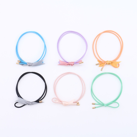 Ribbon Knot Hair Rope 2PCS