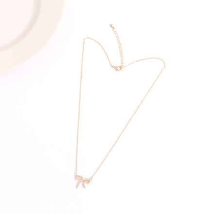 Delicate Bowknot Choker Necklace