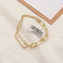 Pin Artificial Pearl Bracelet