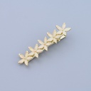 Elegant Cat's-eye Gem Flower Hair Pin