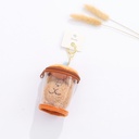 Cup Bear Doll Hanging Decoration