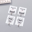 Traceless Animal Hook(2 Count)(White)