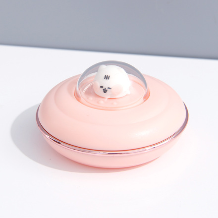 ICARER FAMILY UFO Shaped MICRO&TYPE-C 2-in-1 Data Cable(Pink)-AK104A1