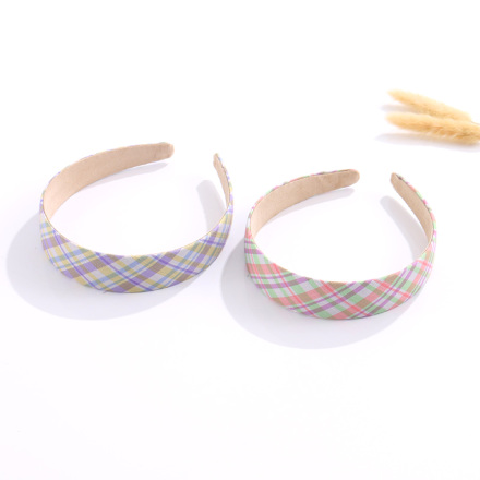 Sweet Dazzling Checks Hair Band