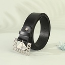 Unique Wide Belt for Ladies(Black)