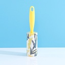 Thin Handle Handheld Lint Roller(Yellow) 50PCS/Roll