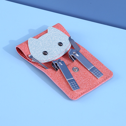 Cat Pattern Manicure Set of 4 PCS