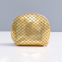 Fish Scales Look Shell Coin Purse(Gold)