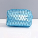 Fish Scales Look Cosmetic Bag(Blue)