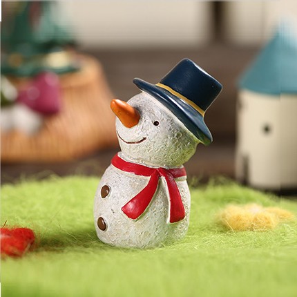 Scarf Snowman Ornament(3.5*3.6*5.3cm)