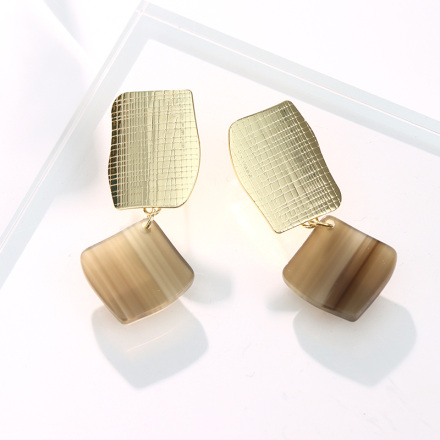 Simple Square Acrylic Earrings