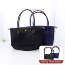 Fabric Solid Color Large Capacity Portable Single-shoulder Bag