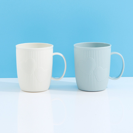 Heart-shape Pattern Bathroom Tumbler 350ml/11.8fl.oz.