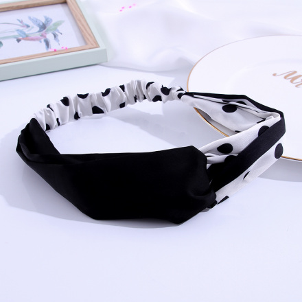 Elegant Polka Dot Hair Band