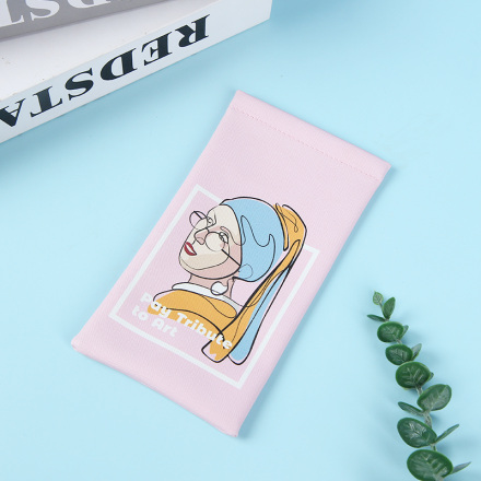 Famous Painting Series Glasses Pouch(Lady)