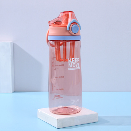 Unlimited Vitality Series Flip Top Shaker Bottle 550ml/18.5fl.oz.(Pink)