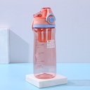 Unlimited Vitality Series Flip Top Shaker Bottle 550ml/18.5fl.oz.(Pink)