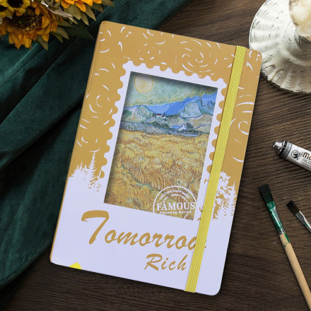 سلسلة اللوحات الشهيرة Tomorrow A5 دفتر ملاحظات بغلاف مقوى (96 ورقة) (80 جم / م 2)